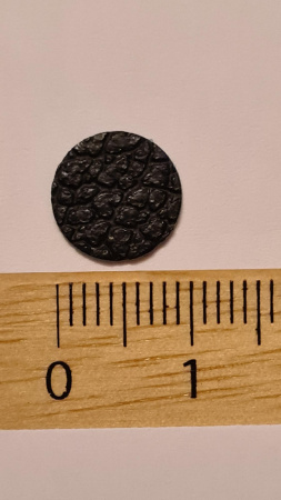 Apaļš ādas riņķis ieliktnis img 0