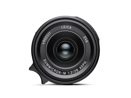 LEICA SUMMICRON-M 28 f/2 ASPH., melna anodēta apdare img 2