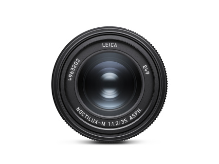 Leica Noctilux-M 35 f/1.2 ASPH., melns anodēts img 1