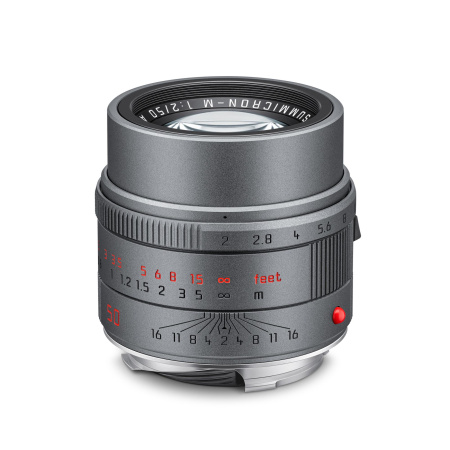 Leica APO-SUMMICRON-M 50mm/f2 ASPH, metāliski pelēka krāsa img 0