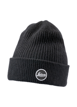 Leica Knitted Hat, black (68% merino wool, 30%  nylon, 2% spandex) img 0