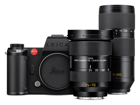 Leica SL3-S un Vario 24-70 + 70-200 Kit, komplekts img 0