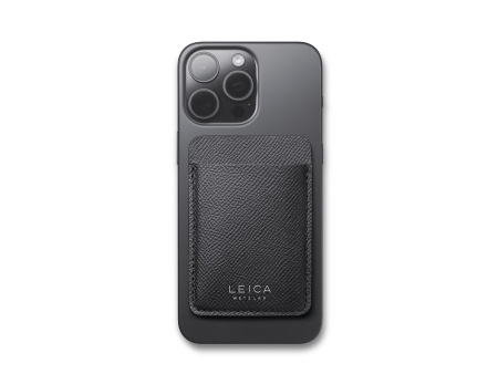 Leica Cardholder для MagSafe, кожа, чёрный img 1