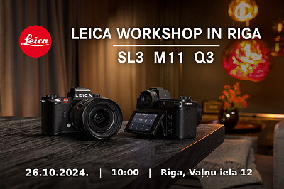 LEICA WORKSHOP IN RIGA 26.10.2024. LEICA WORKSHOP IN RIGA 26.10.2024.
