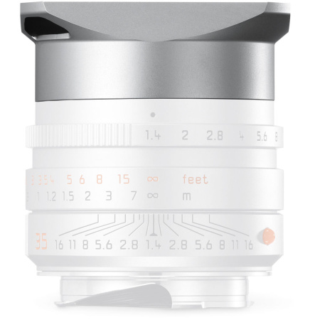 Saules blende priekš Summilux M 35mm f1.4 ASPH (11675) lēcas, sudrabkrāsa img 1