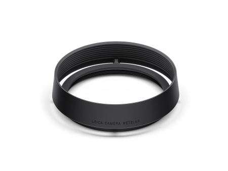 Lens Hood for Q model cameras, round, aluminium, black anod. img 0